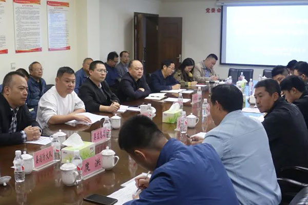 自贡市应急局专家到公司发展2023年第二轮沉大危险源交叉查抄